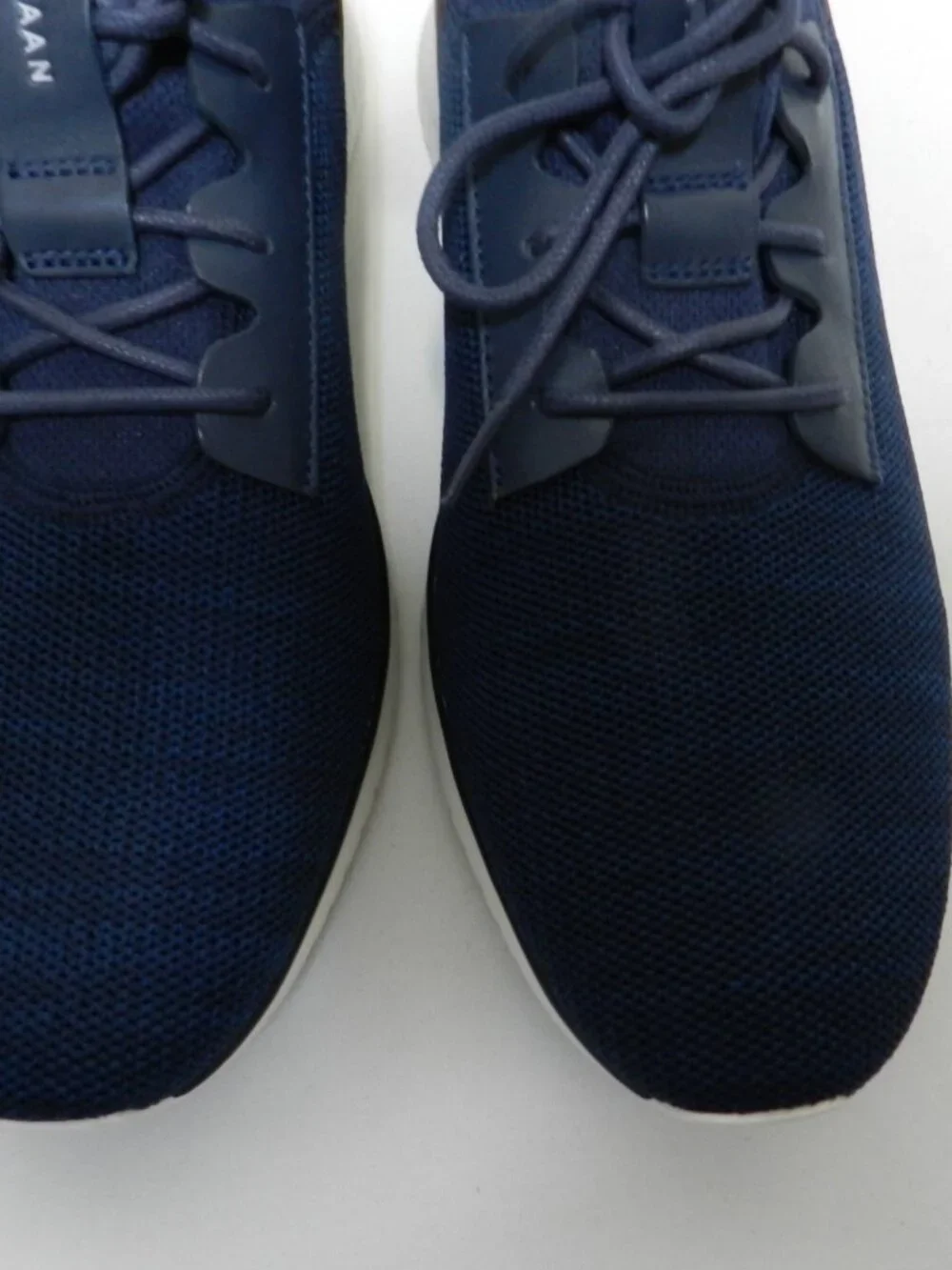 Cole Haan Grand Sport Sneakers Knit w/ Leather blue brown Men NIB NEW Size Sz 10 - Picture 7 of 16